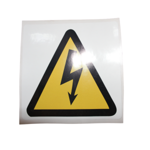 Sticker - Electrical Warning Triangle